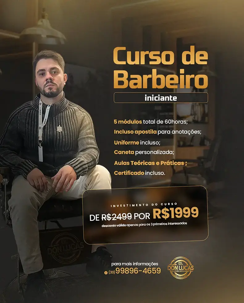 curso de barbeiro