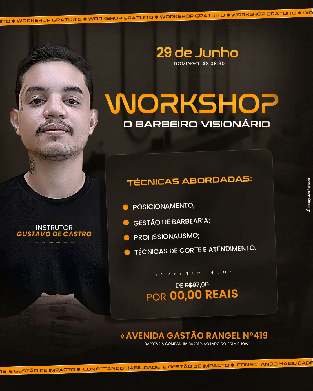workshop o barbeiro visionário feed @designdosartistas